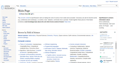 Desktop Screenshot of openresearch.org